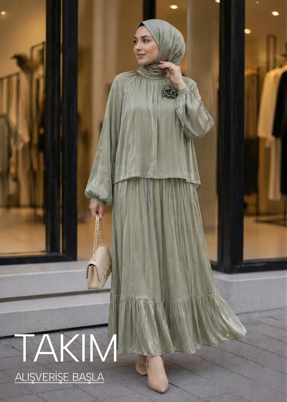 İmaj Butik Tesettür, Tesettür Giyim - Tesettür Elbise