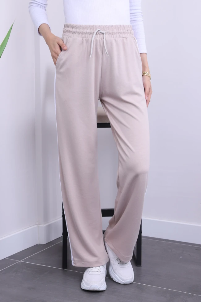 Taş Bel Lastikli Modal Eşofman Altı