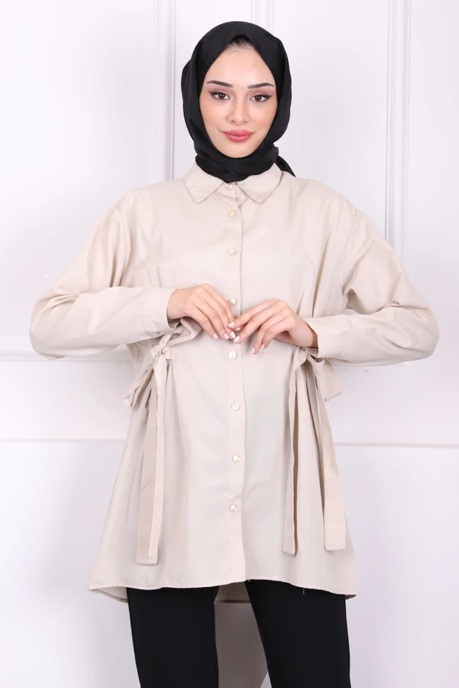 Taş Bel Kuşaklı Tunik