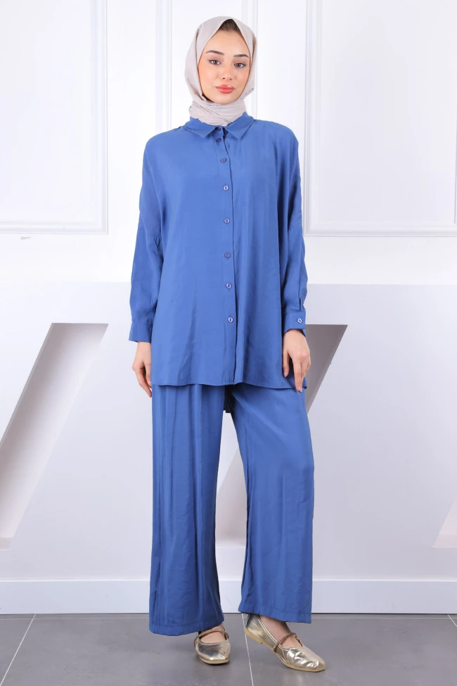 İndigo Arkası Robalı Salaş Modal Takım