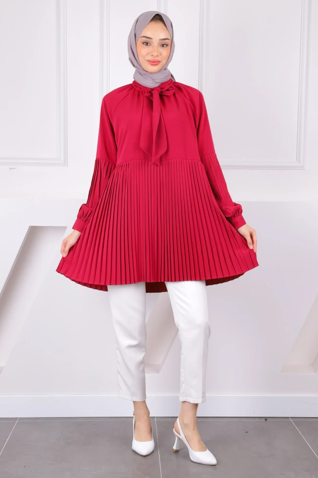 Mürdüm Piliseli Modal Tunik