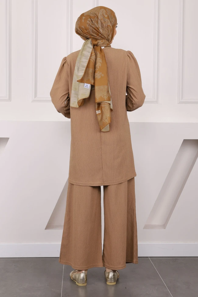 Vizon Bürümcük Tunik Pantolonlu Takım