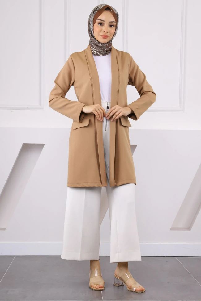 Vizon Ön Açık Ceket