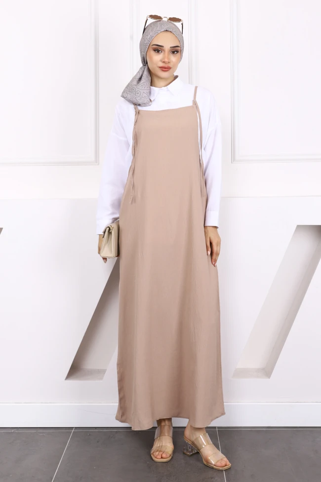 Vizon Tesettür Jile Elbise