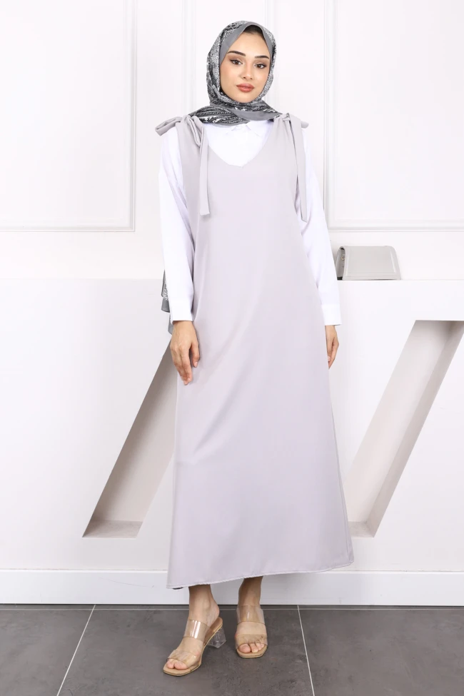 Gri Omzu Bağlamalı Jile