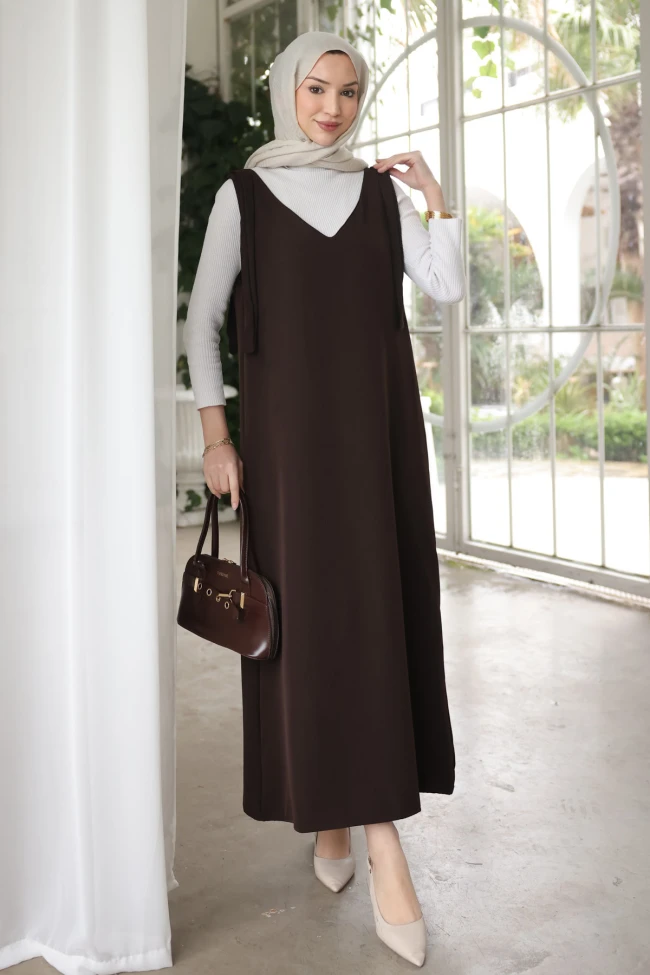 Kahverengi Omzu Bağlamalı Jile