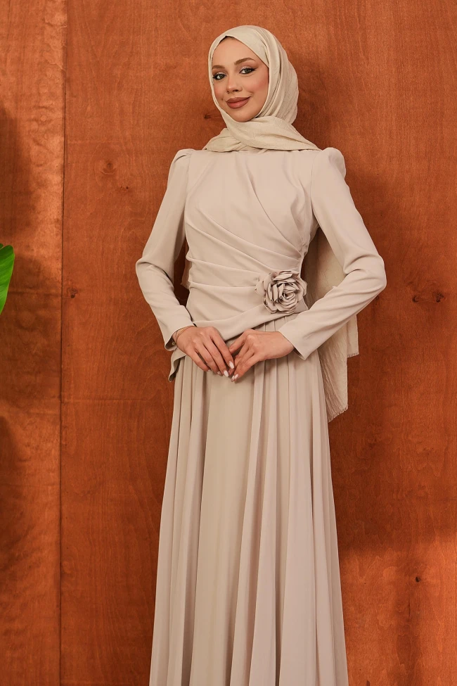 Taş Önü Drapeli Abiye