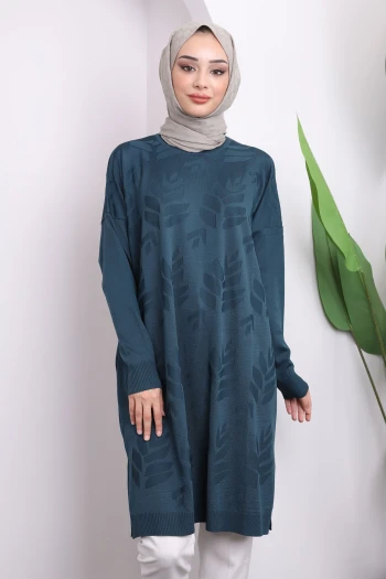 Soğuk İplik Merserize Triko Tunik