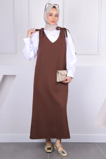 Kahverengi Omzu Bağlamalı Jile