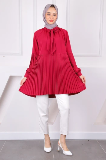 Mürdüm Piliseli Modal Tunik