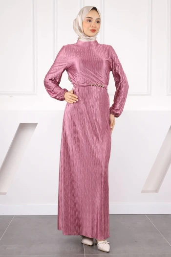 Gül Kurusu Piliseli Kraş Abiye