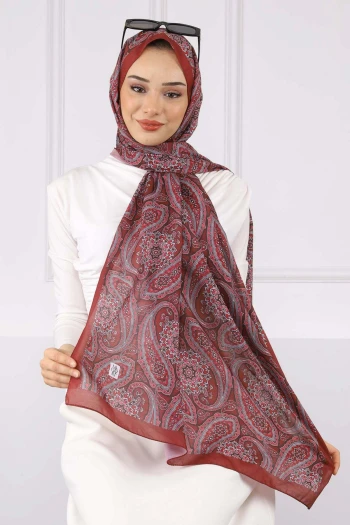 Bordo Şal