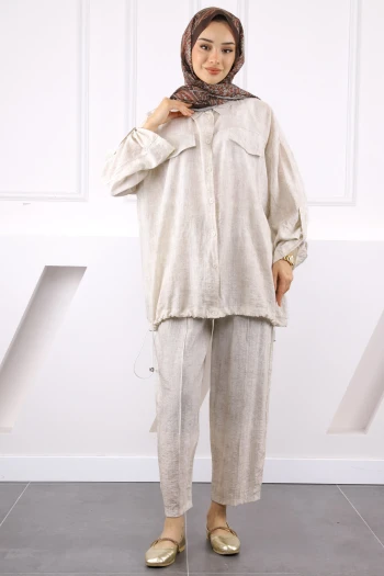 Taş Tunik Pantolonlu Takım