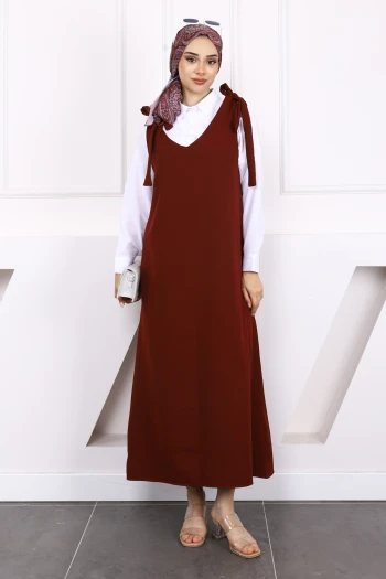 Bordo Omzu Bağlamalı Jile