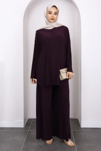 Mürdüm Piliseli Sandy Tunik Pantolon Takım