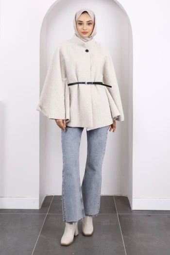 Vizon Kemerli Kaşe Panço