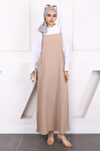 Vizon Tesettür Jile Elbise