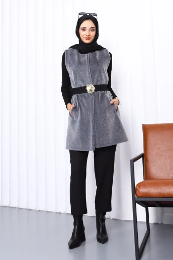 Füme Cepli Kürk Yelek