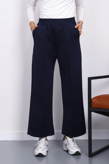 Lacivert Çimalı Cepli Scuba Pantolon