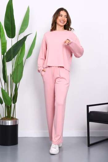 Somon Yanları Taş Detaylı Modal Takım