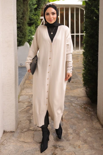 Taş Soğuk İplik Triko Hırka