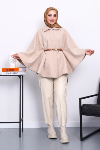 Vizon Kemerli Kaşe Panço