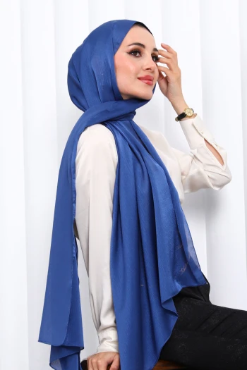 İndigo Abiye Jan Jan Şal