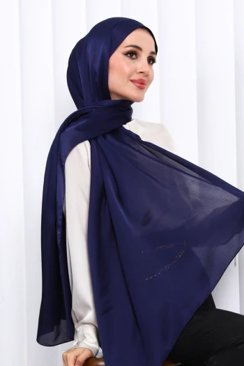 Lacivert Jan Jan Şal