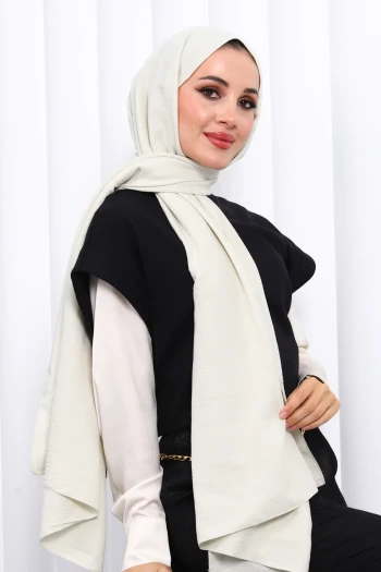 Mint Pamuklu Caz Şal