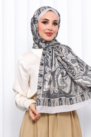Taş Desenli Kraş Şal