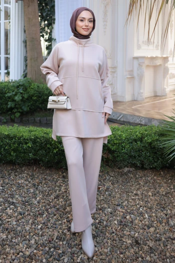 Vizon Cepli Tunik Pantolonlu Scuba Takım