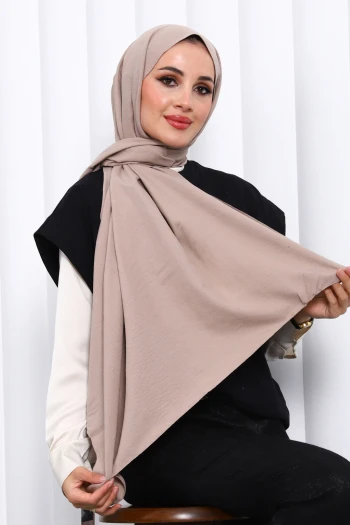 Vizon Pamuklu Caz Şal