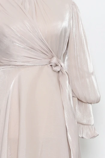 Taş Yandan Bağlamalı Abiye