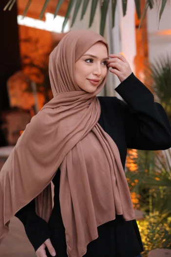 Bisküvi Cazz Scarf Penye Şal