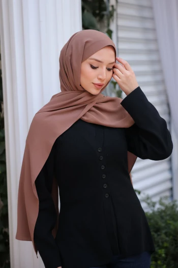 Camel Five Medine İpeği Şal