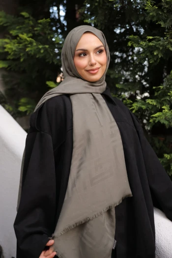 Haki İpekhan Pamuk Jakarlı Şal
