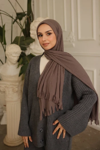 Koyuv Vizon Helen Önü Süngerli Pratik Piliseli Şal