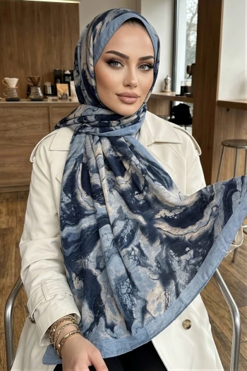 Gri İpekhan Seren Şal