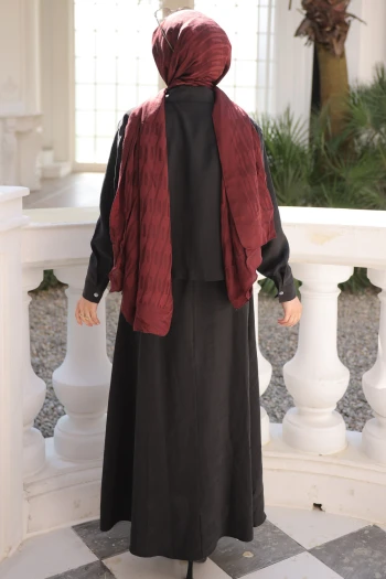 Siyah Fermuarlı Ceket Etekli Takım