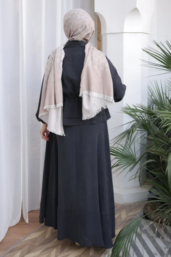 Siyah Ceket Etekli Takım