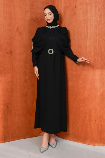 Siyah Vibrant Abiye