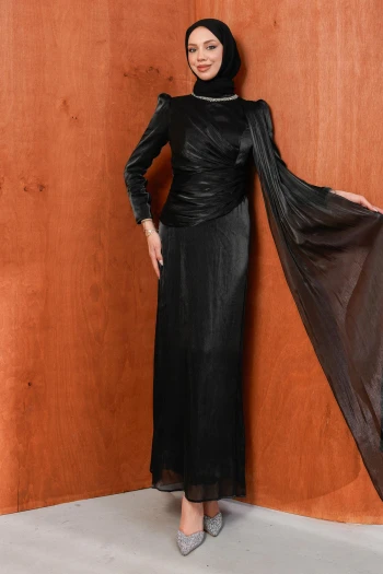 Siyah Vibrant Abiye
