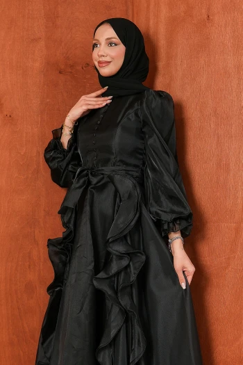 Siyah Vibrant Abiye