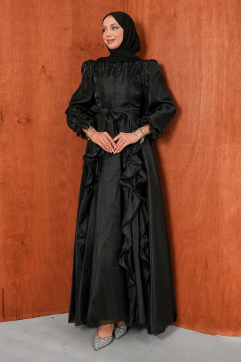Siyah Vibrant Abiye