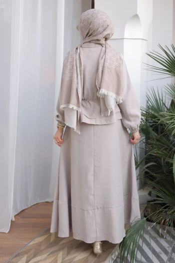 Taş Ceket Etekli Takım