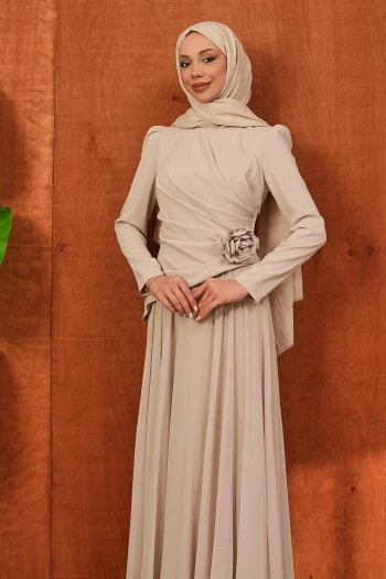 Taş Önü Drapeli Abiye