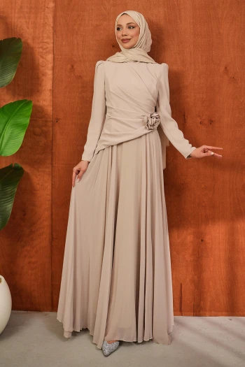 Taş Önü Drapeli Abiye