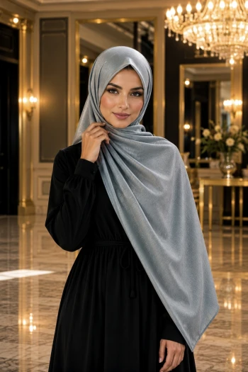 Çağla Kristal Abiye Şal