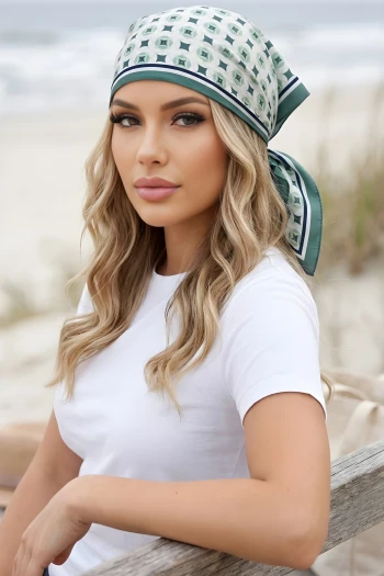 Haki Dijital Desenli Bandana