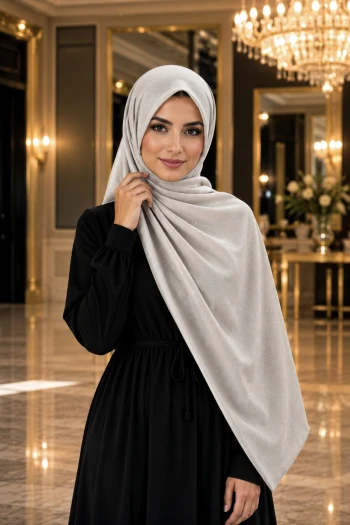 Taş Kristal Abiye Şal